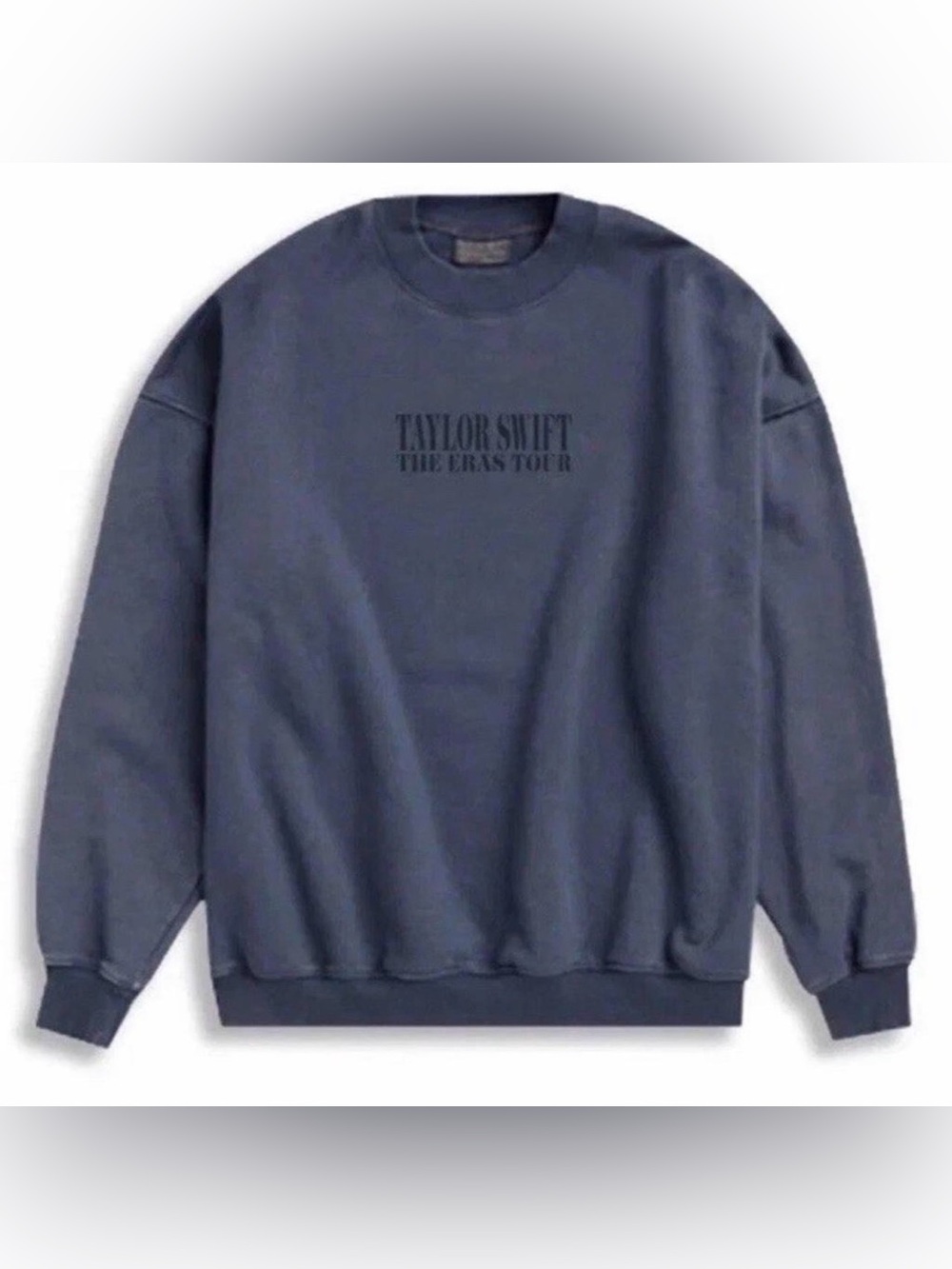Taylor Swift Eras Tour Blue Crewneck Sweater Size M